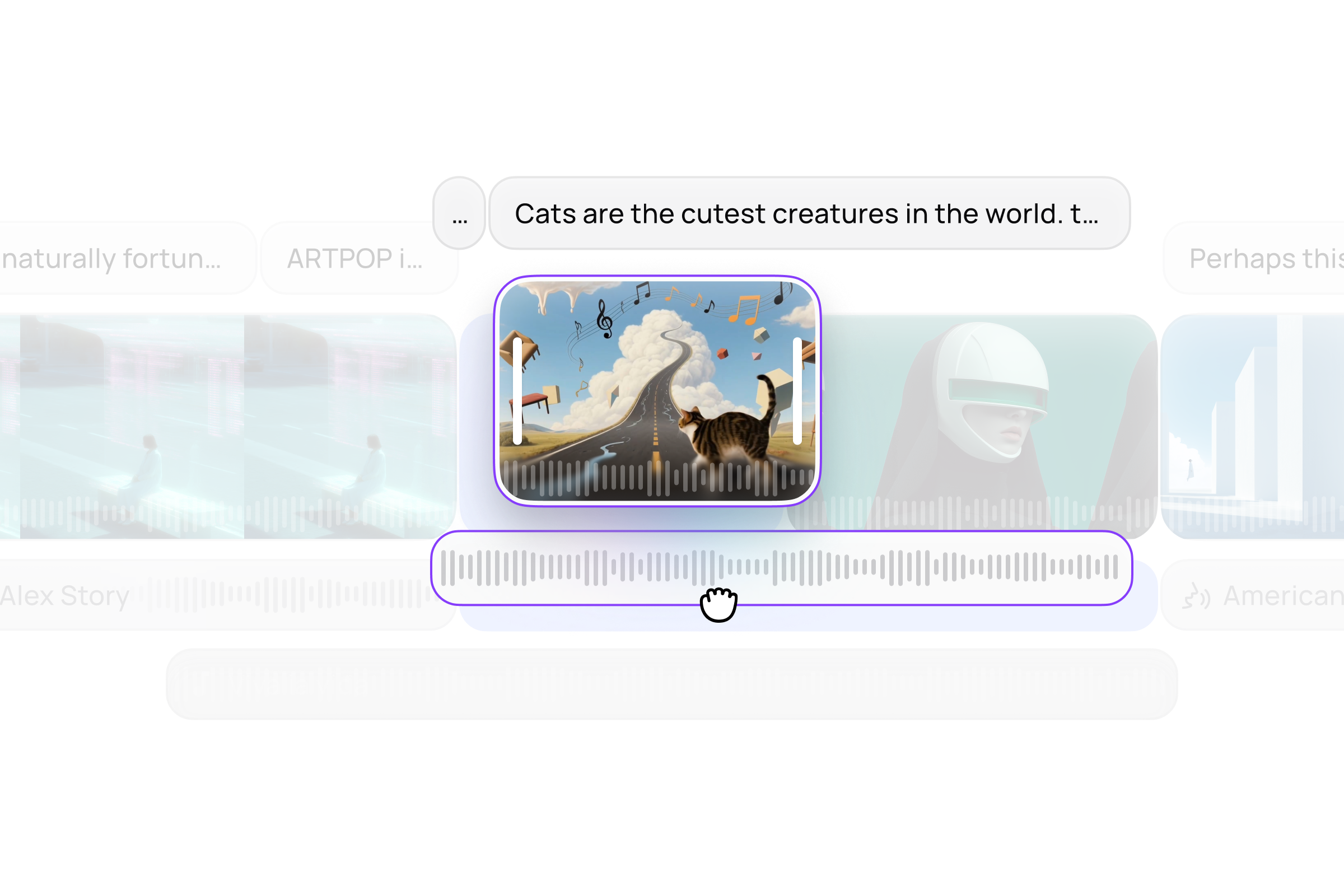 The Visual Track - Intuitively modify and drag every sound, subtitle, and asset